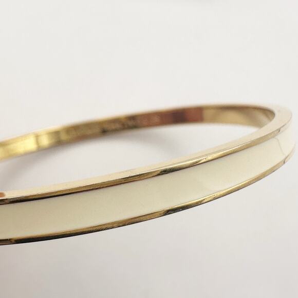 Kate Spade New York Tickle the Ivories Bangle Bracelet Preppy Minimalist Jewelry - Picture 6 of 10